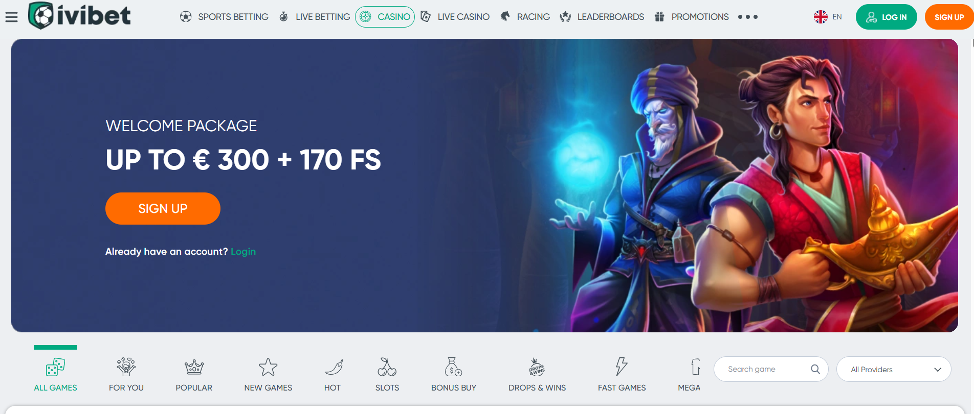 Ivibet – Casino mit schneller Auszahlung